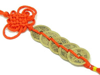 Five Coins with Mystic Knot