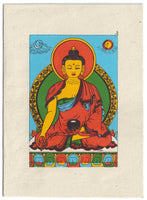 Ratna Sambhava Buddha Gift Card and Envelope