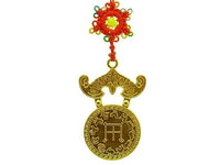 Golden Bat Coin Amulet