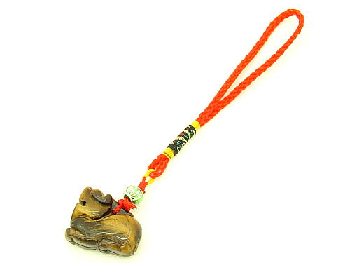 Tiger's Eye Crystal Pi Yao Protector