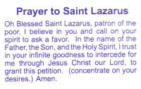 Saint Lazarus Amulet