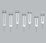 7 Chakra Tuning Fork Set - Weighted