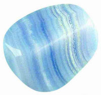 Blue Lace Agate Tumbled Gemstone