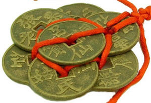 Brass Eight Immortals Coins Amulet