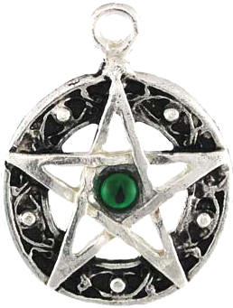 Pentacle Amulet with Endless Celtic Knot