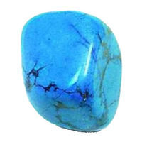 Howlite - Blue Tumbled Gemstone