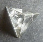 Tetrahedron Sacred Geometry Quartz Crystal