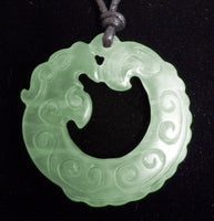 Jade Chinese Dragon Pendant