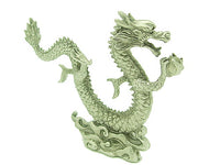 Pewter Victory Dragon Grasping Wealth