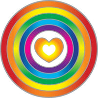 Rainbow Heart Sunseal