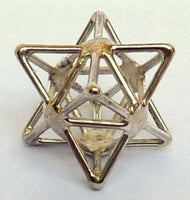 Sacred Geometry Tantric Star Pendant - Sterling Silver