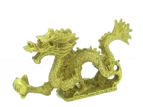 Golden Dragon Statue